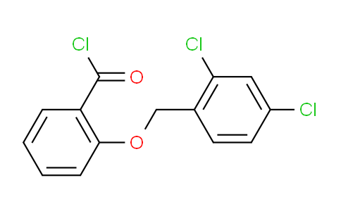 CAS No. 1160260-30-9, 2-((2,4-Dichlorobenzyl)oxy)benzoyl chloride