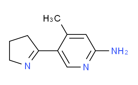 CAS No. 1352499-20-7, 5-(3,4-Dihydro-2H-pyrrol-5-yl)-4-methylpyridin-2-amine