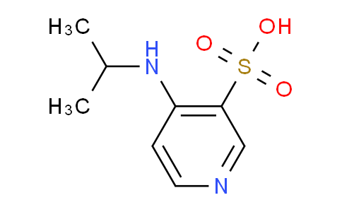 CAS No. 1352506-94-5, 4-(Isopropylamino)pyridine-3-sulfonic acid