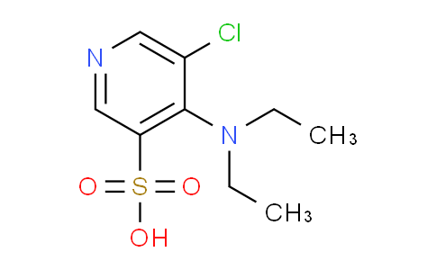 CAS No. 1352516-24-5, 5-Chloro-4-(diethylamino)pyridine-3-sulfonic acid