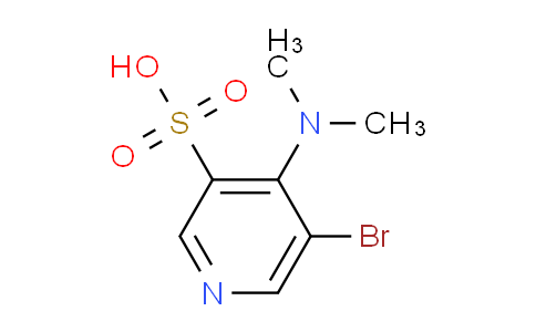 CAS No. 1352530-78-9, 5-Bromo-4-(dimethylamino)pyridine-3-sulfonic acid