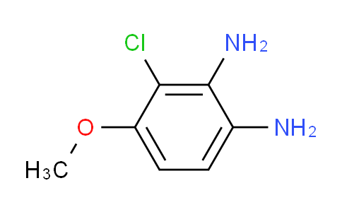 CAS No. 1378864-94-8, 3-Chloro-4-methoxy-1,2-benzenediamine