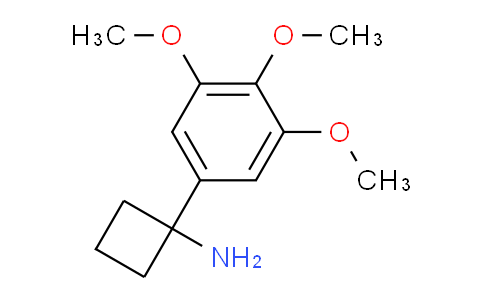 CAS No. 1314765-43-9, 1-(3,4,5-Trimethoxyphenyl)cyclobutanamine
