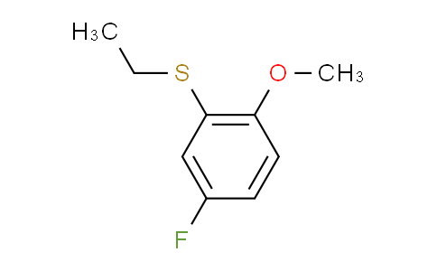CAS No. 1314929-19-5, Ethyl(5-fluoro-2-methoxyphenyl)sulfane