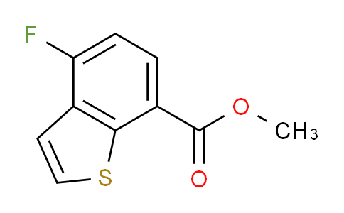 CAS No. 1393437-20-1, Methyl 4-fluorobenzo[b]thiophene-7-carboxylate