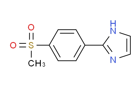 CAS No. 1313518-10-3, 2-[4-(Methylsulfonyl)phenyl]imidazole