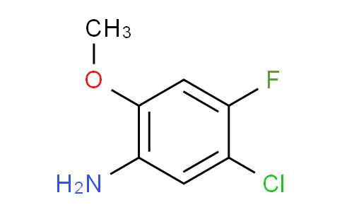 CAS No. 1394839-94-1, 5-Chloro-4-fluoro-2-methoxyaniline