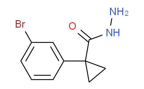 CAS No. 1400644-74-7, 1-(3-Bromophenyl)cyclopropane-1-carbohydrazide