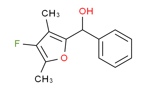 CAS No. 1343293-69-5, (4-Fluoro-3,5-dimethylfuran-2-yl)(phenyl)methanol
