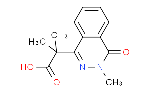 CAS No. 1344687-93-9, 2-Methyl-2-(3-methyl-4-oxo-3,4-dihydrophthalazin-1-yl)propanoic acid