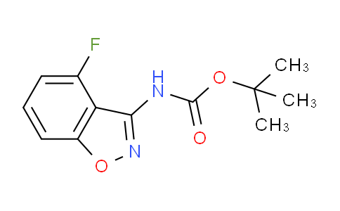CAS No. 1344688-29-4, tert-Butyl (4-fluorobenzo[d]isoxazol-3-yl)carbamate