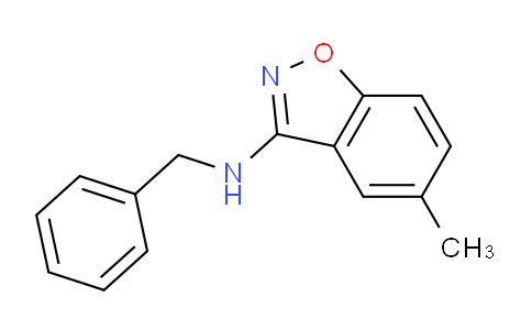 CAS No. 1344701-89-8, N-Benzyl-5-methylbenzo[d]isoxazol-3-amine