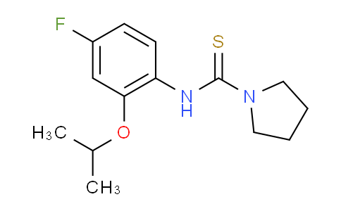 CAS No. 1338495-07-0, N-(4-Fluoro-2-isopropoxyphenyl)pyrrolidine-1-carbothioamide