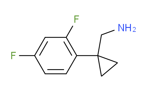 CAS No. 1340550-61-9, 1-(2,4-Difluorophenyl)cyclopropane-1-methanamine
