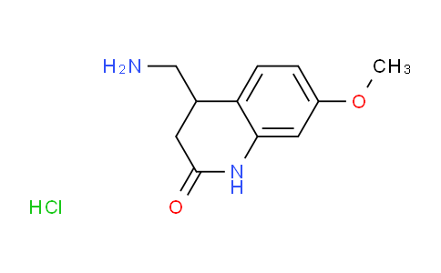 CAS No. 1588440-89-4, 4-(Aminomethyl)-7-methoxy-3,4-dihydroquinolin-2(1H)-one hydrochloride