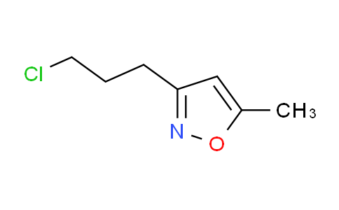 CAS No. 178396-19-5, 3-(3-chloropropyl)-5-methylisoxazole