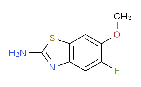 CAS No. 134057-48-0, 2-Amino-5-fluoro-6-methoxybenzothiazole