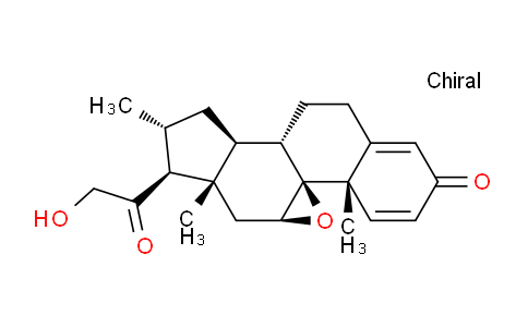 CAS No. 151265-33-7, (9β,11β,16α)-9,11-Epoxy-21-hydroxy-16-methyl-pregna-1,4-diene-3,20-dione