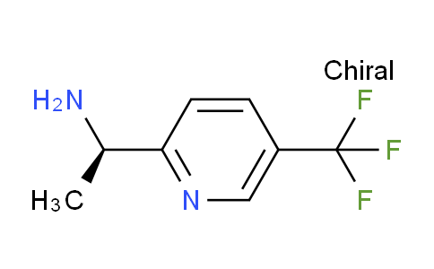 CAS No. 1213052-96-0, (1R)-1-[5-(trifluoromethyl)(2-pyridyl)]ethylamine