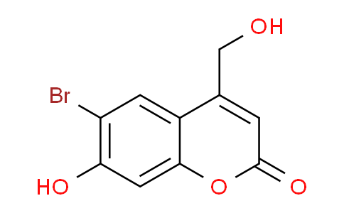 CAS No. 223420-41-5, 6-Bromo-7-hydroxy-4-(hydroxymethyl)coumarin