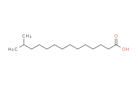 CAS No. 2485-71-4, 13-Methyltetradecanoic acid
