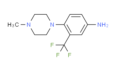 CAS No. 330796-48-0, 4-(4-Methyl-piperazin-1-yl)-3-trifluoromethyl-phenylamine