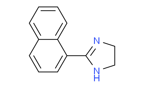 CAS No. 13623-57-9, 2-(1-Naphthyl)-4,5-dihydro-1H-imidazole