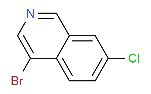 CAS No. 953421-72-2, 4-bromo-7-chloroisoquinoline
