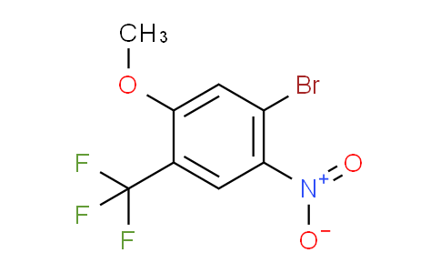 CAS No. 951231-87-1, 1-bromo-5-methoxy-2-nitro-4-(trifluoromethyl)benzene