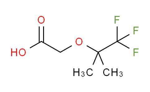 CAS No. 942215-79-4, 2-[(1,1,1-trifluoro-2-methylpropan-2-yl)oxy]acetic acid