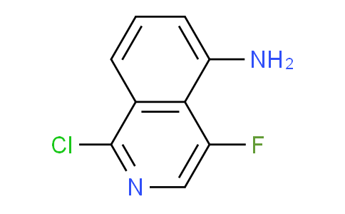 CAS No. 928665-23-0, 1-chloro-4-fluoroisoquinolin-5-amine