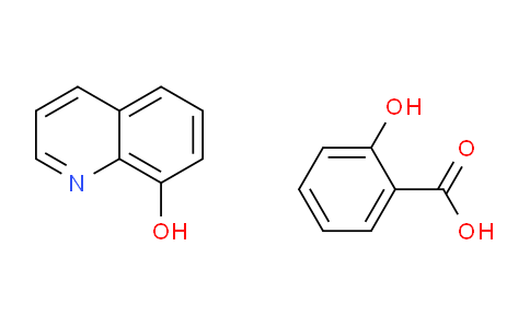 CAS No. 2439-07-8, salicylic acid, compound with quinolin-8-ol (1:1)