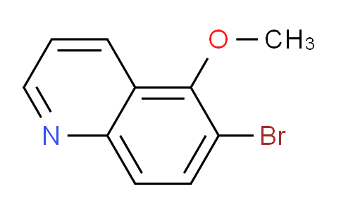 CAS No. 36022-95-4, 6-bromo-5-methoxyquinoline