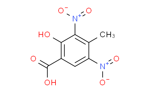 CAS No. 854452-52-1, 2-hydroxy-4-methyl-3,5-dinitrobenzoic acid