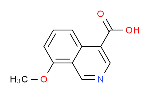CAS No. 1539960-58-1, 8-methoxyisoquinoline-4-carboxylic acid