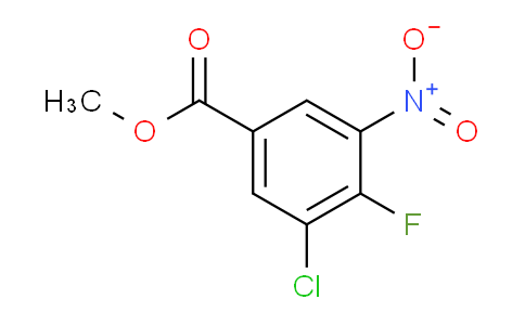 CAS No. 1529446-36-3, 3-Chloro-4-fluoro-5-nitro-benzoic acid methyl ester
