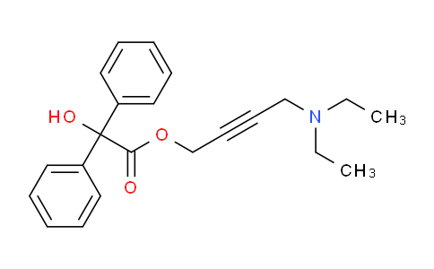 MC819776 | 14943-53-4 | 4-(diethylamino)but-2-ynyl 2-hydroxy-2,2-diphenylacetate
