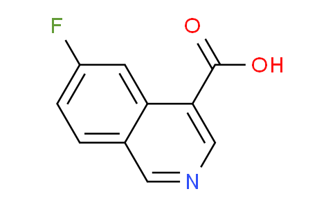 CAS No. 2169007-97-8, 6-fluoroisoquinoline-4-carboxylic acid