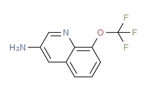 CAS No. 2092339-50-7, 8-(trifluoromethoxy)quinolin-3-amine