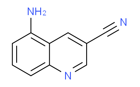 CAS No. 2090560-32-8, 5-Aminoquinoline-3-carbonitrile