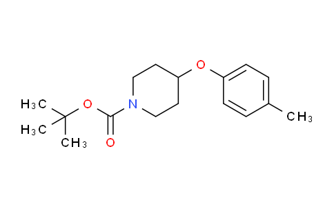 CAS No. 2028302-73-8, tert-butyl 4-(p-tolyloxy)piperidine-1-carboxylate
