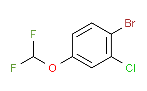 CAS No. 345226-22-4, 1-bromo-2-chloro-4-(difluoromethoxy)benzene