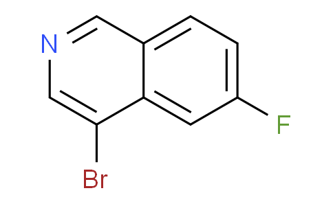 CAS No. 1416500-78-1, 4-bromo-6-fluoroisoquinoline
