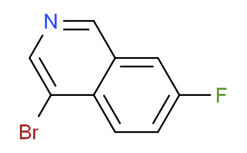 CAS No. 1416500-77-0, 4-bromo-7-fluoroisoquinoline