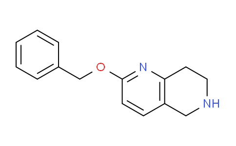 CAS No. 1960391-82-5, 2-(benzyloxy)-5,6,7,8-tetrahydro-1,6-naphthyridine