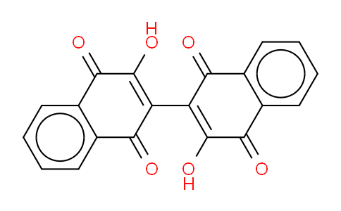 CAS No. 33440-64-1, 2,2'-bis(3-hydroxy-1,4-naphthoquinone)