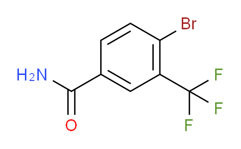 CAS No. 1034690-74-8, 4-Bromo-3-(trifluoromethyl)benzamide