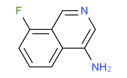 CAS No. 1785091-04-4, 8-fluoroisoquinolin-4-amine