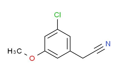 CAS No. 178486-31-2, 2-(3-Chloro-5-methoxyphenyl)acetonitrile