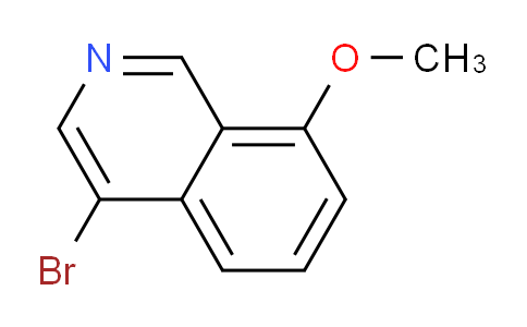 CAS No. 1784377-21-4, 4-bromo-8-methoxyisoquinoline
